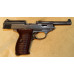 WWII German Walther P.38 ac42, w/ Hardshell Holster