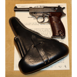WWII German Walther P.38 ac42, w/ Hardshell Holster